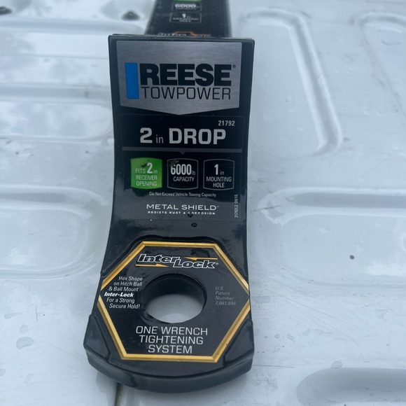 NEW REESE Tow-power InterLock ball mount, towing, rv, trailer, pulling - Picture 1 of 3